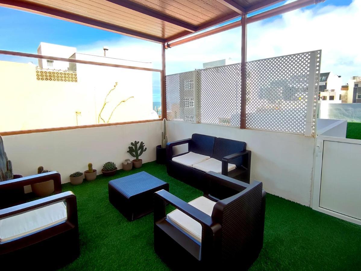 Atico En Las Canteras Las Palmas de Gran Canaria Bagian luar foto